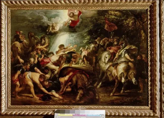 La conversion de Paul - Peter Paul Rubens image 1 reproduction artisanale de tableau
