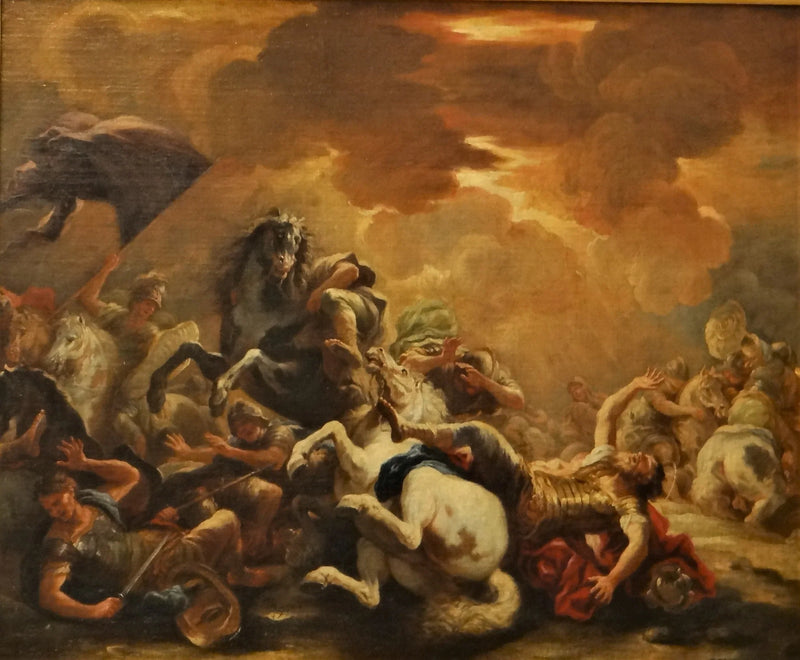 Dama Yolu Üzerinde Aziz Pavlus'un Dönüşümü - Luca Giordano