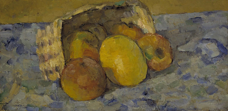 Devrilmiş Sepet - Paul Cézanne