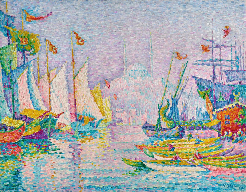 Altın Boynuz. Sabah - Paul Signac