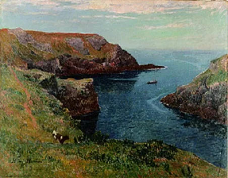 Groix Adası Kıyısı - Henry Moret