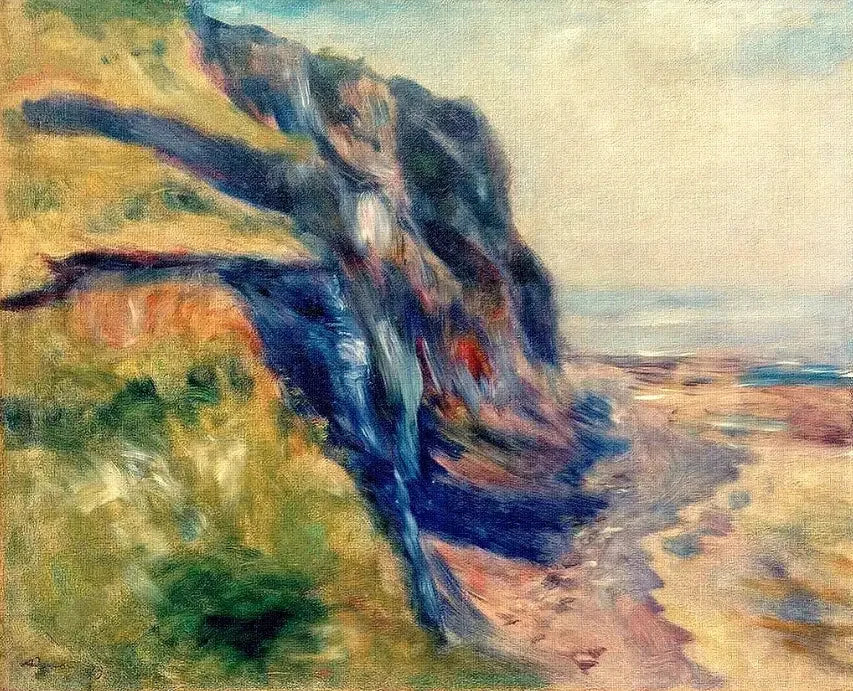 Dieppe Yakınındaki Kıyı - Pierre-Auguste Renoir