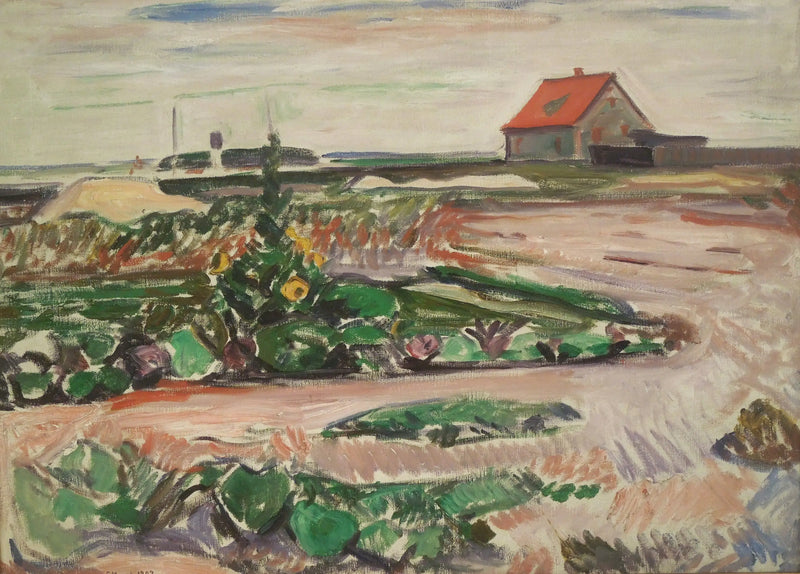 Lübeck Yakınındaki Kıyı - Edvard Munch