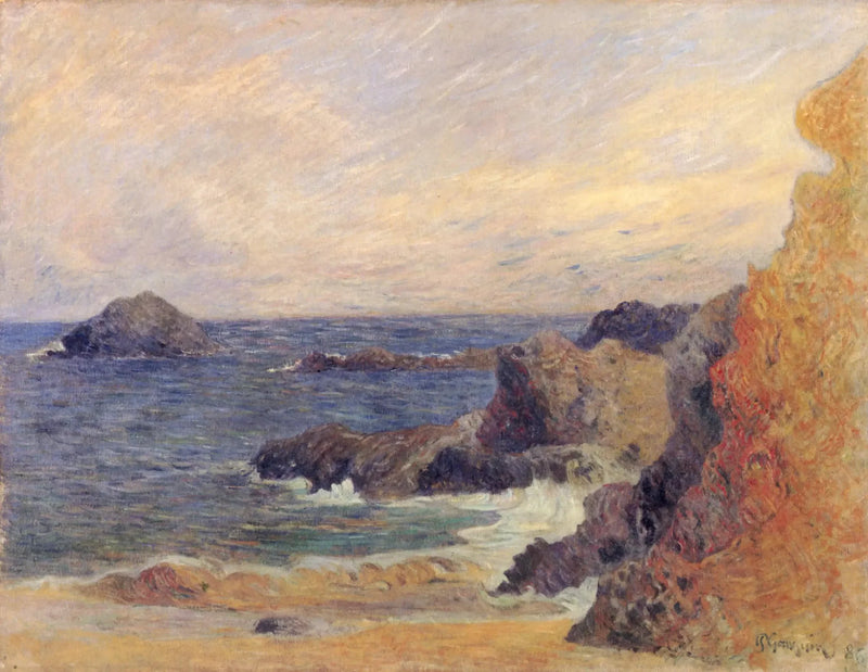 Kayalık Kıyı - Paul Gauguin