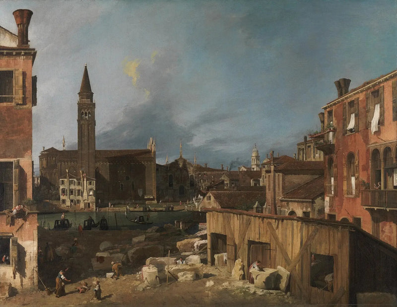 Taş Ustası Mahkeme - Canaletto