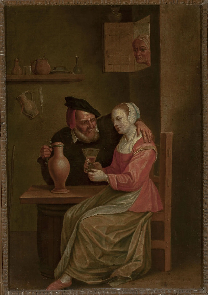 Yaşlı Bir Adamın Avlusu - David Teniers le Jeune