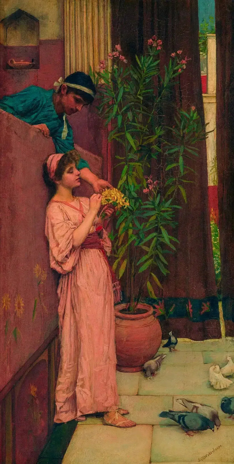 Mahkeme / Tatlı Sunaklar - John William Waterhouse