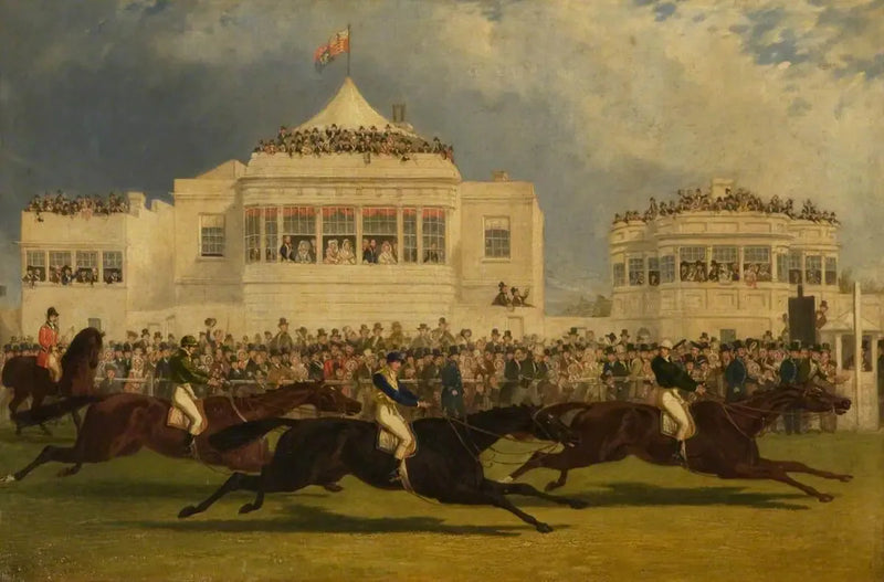 Rusya İmparatoru Kupası için Ascot'taki yarış, 1845 - John Frederick Herring, Sr.