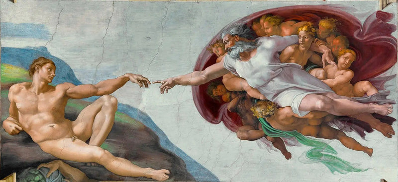 Adem'in Yaratılışı - Michelangelo