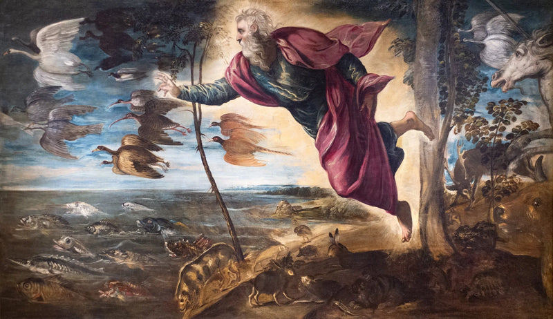 Hayvanların Yaratılışı - Jacopo Tintoretto