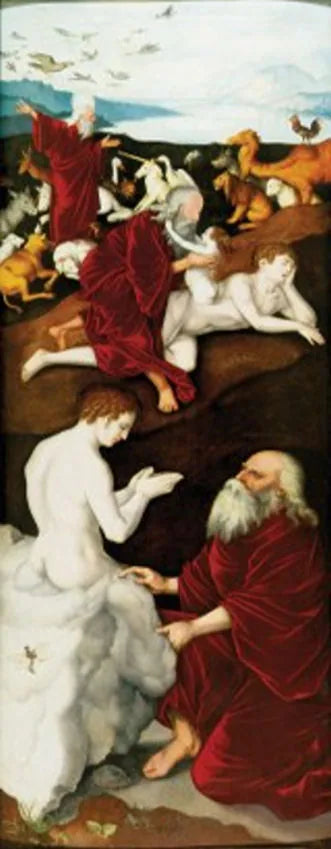 İnsanlar ve Hayvanların Yaratılışı - Hans Baldung Grien