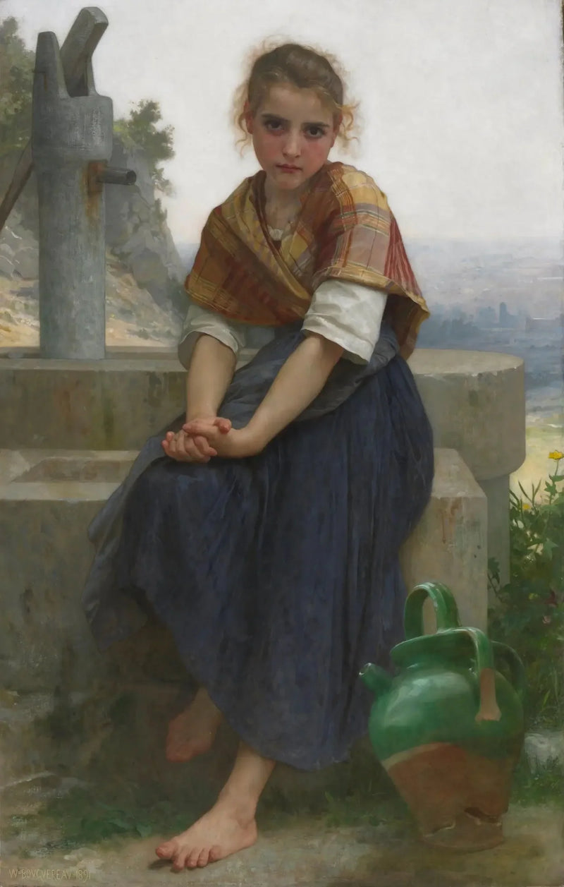 Kırık Sürahi - Bouguereau