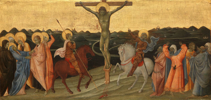 İsa'nın Çarmıha Gerilişi - Giovanni di Paolo