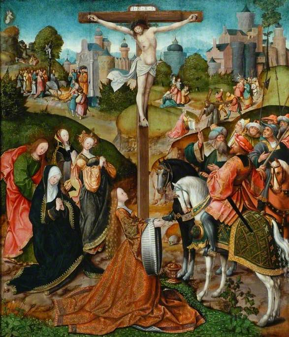 İncil Çarmıha Gerilişi - Jacob Cornelisz van Oostsanen