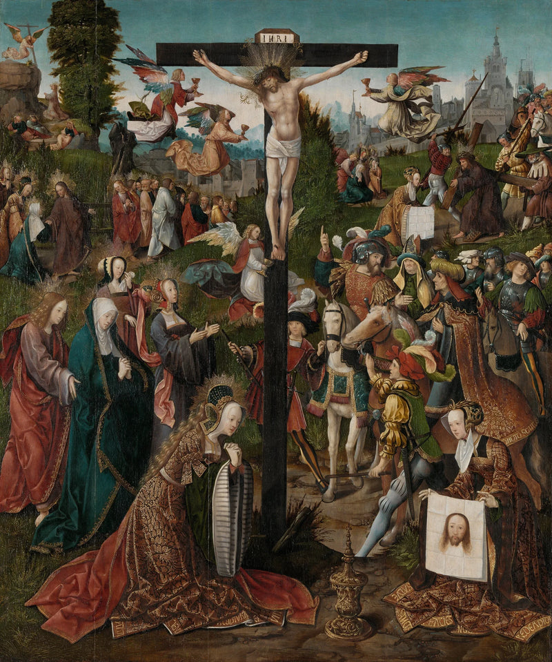 İncil Çarmıha Gerilişi - Jacob Cornelisz van Oostsanen
