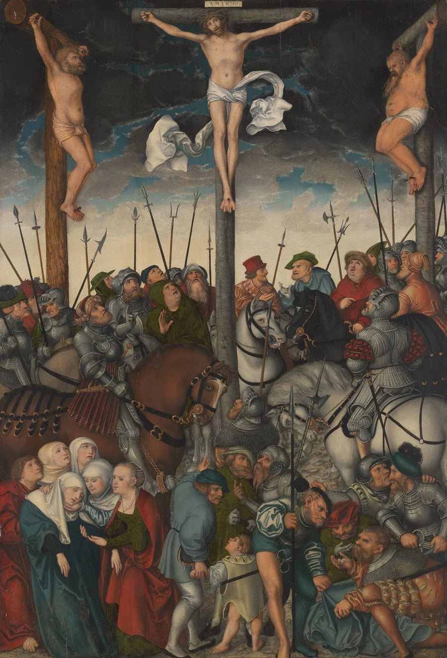 Çarmıha Geriliş - Lucas Cranach the Elder