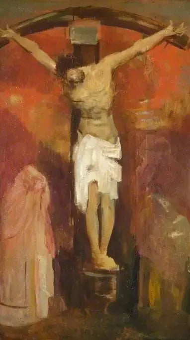 İncil Çarmıha Gerilişi - Odilon Redon