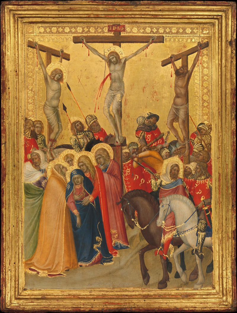 İncil Çarmıha Gerilişi - Pietro Lorenzetti