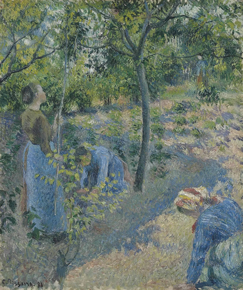 Elma Toplama - Camille Pissarro