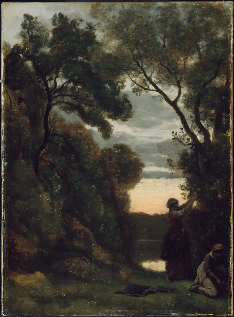 Defne Toplama - Jean-Baptiste Camille Corot