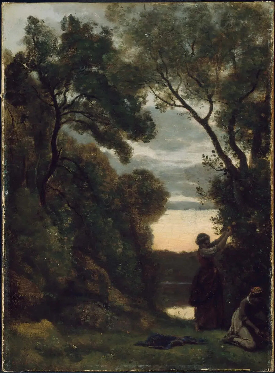 Defne Toplama - Jean-Baptiste Camille Corot