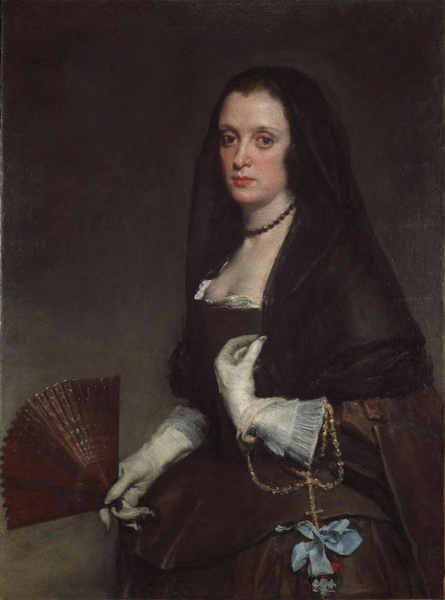 Dame à l'éventail - Diego Velázquez
