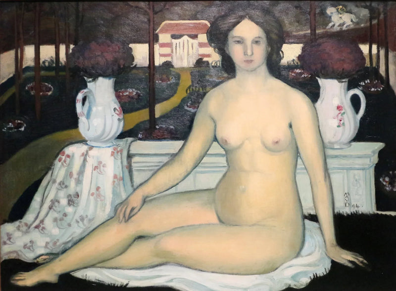 Kapanmış Bahçedeki Kadın - Maurice Denis