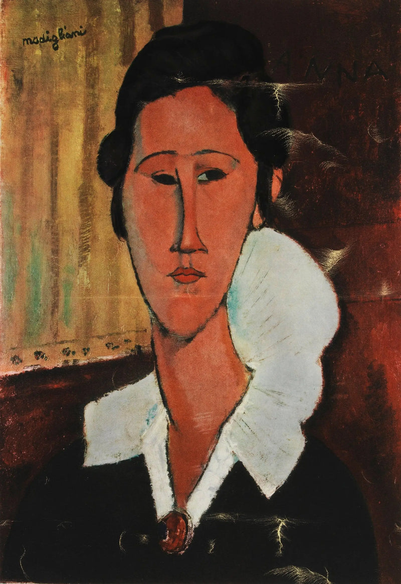 Boyunluklu Kadın - Amedeo Modigliani