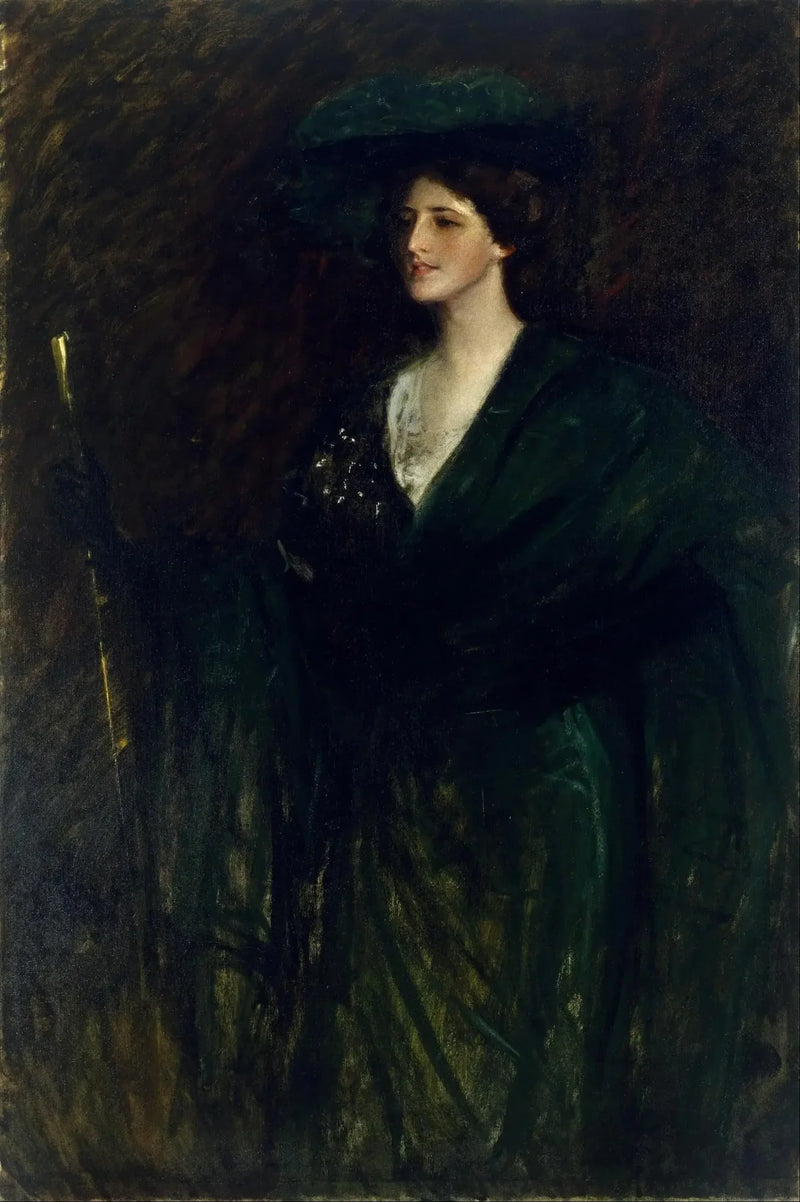Emerald Kadın - William Merritt Chase