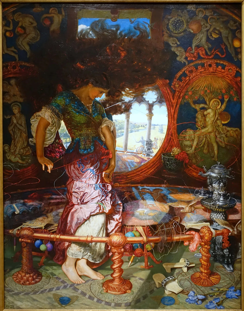 Shalott Hanımı - William Holman Hunt