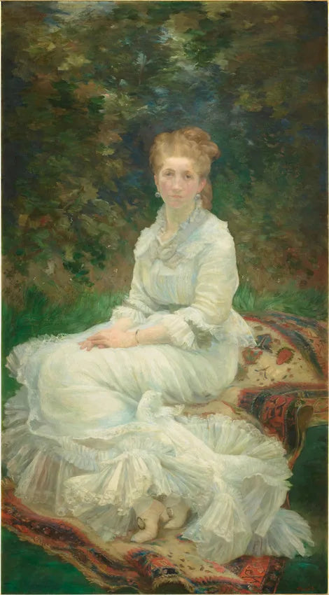 Beyaz Kadın - Marie Bracquemond