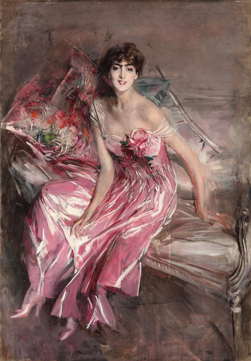 Pembe Kadın - Giovanni Boldini