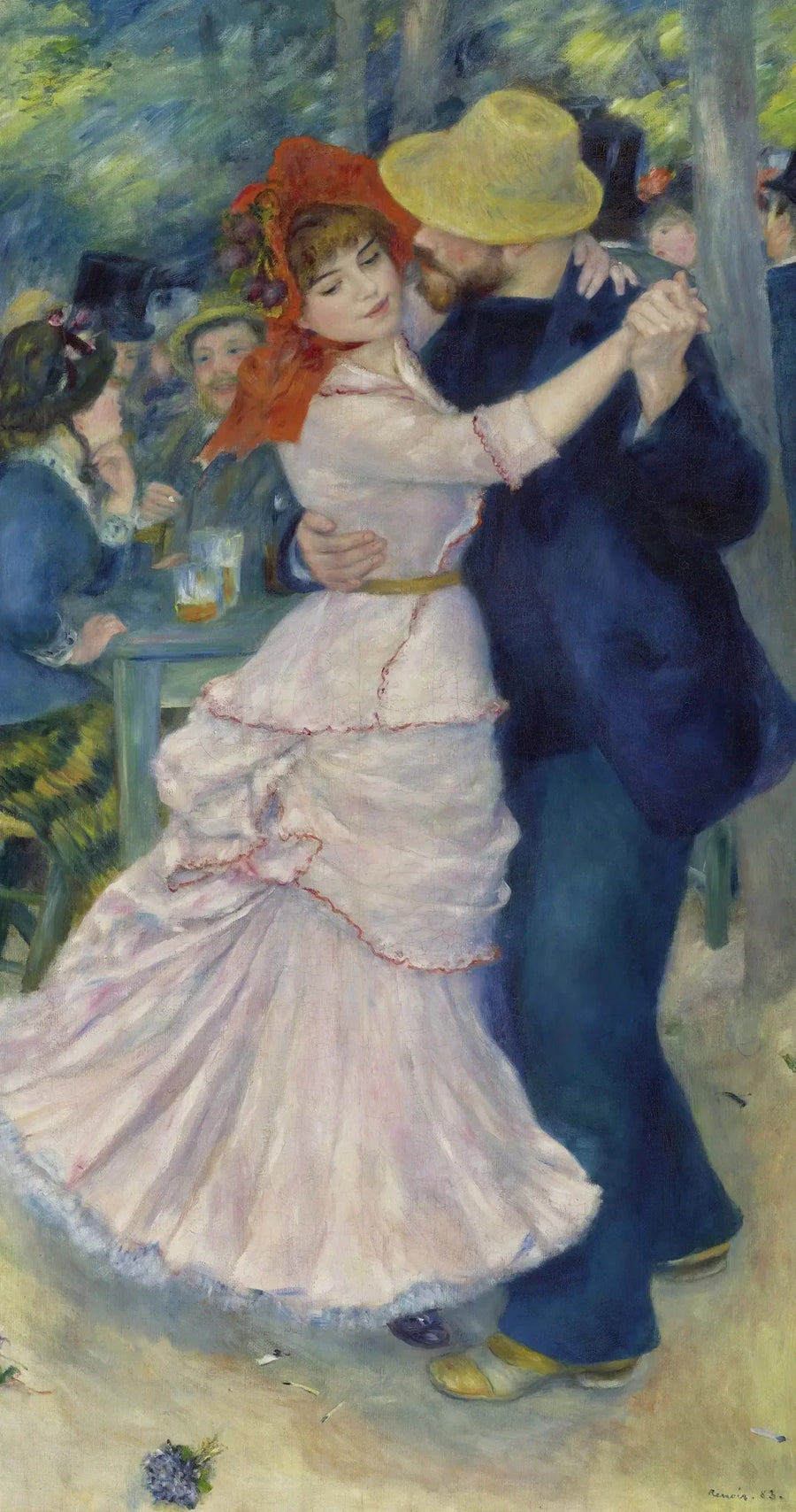Bougival'da Dans - Pierre-Auguste Renoir