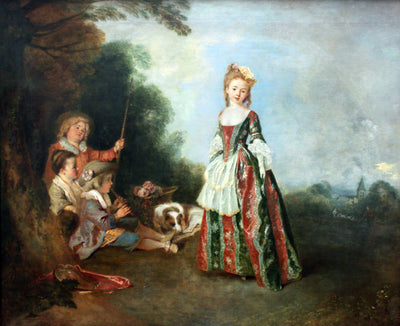 La danse - Antoine Watteau - Alpha Reproduction