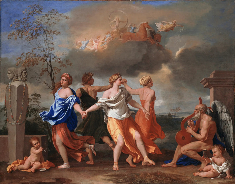 İnsanın Hayat Dansı - Nicolas Poussin