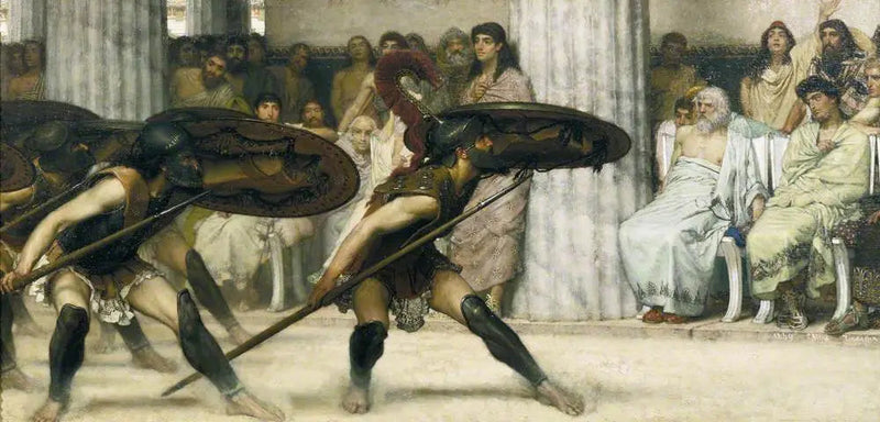 Pyrrhic Dansı - Lawrence Alma-Tadema