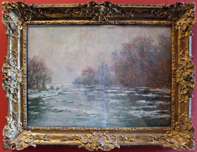 Vétheuil Yakınlarındaki Çöküş - Claude Monet