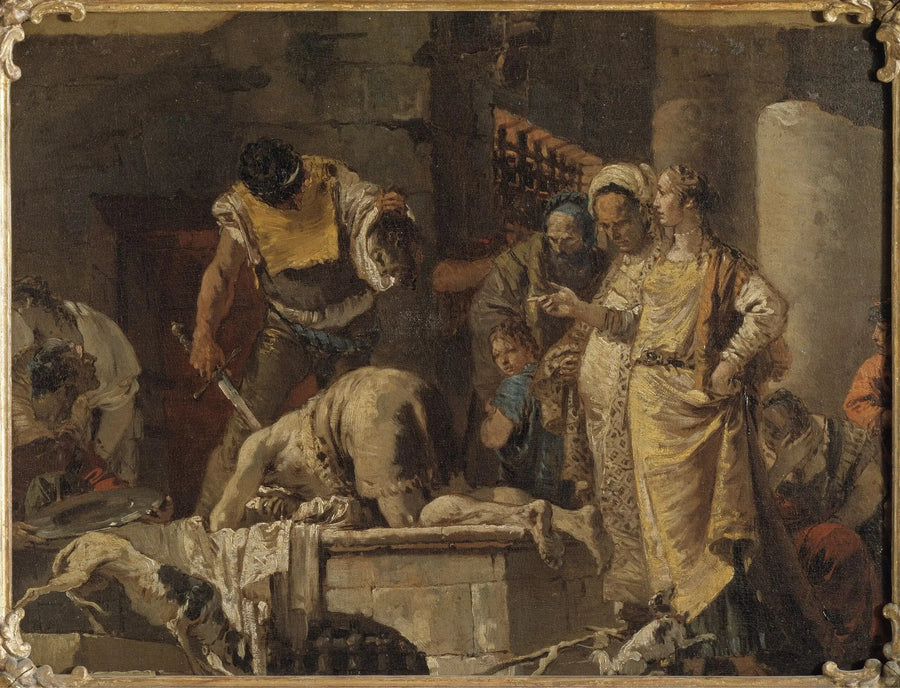 Aziz Yuhanna Vaftizci'nin Başının Kesilmesi - Giovanni Battista Tiepolo
