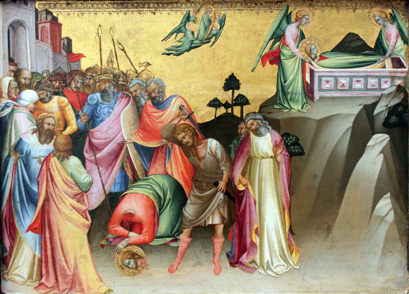 Aziz Catherine'nin idamı - Lorenzo Monaco