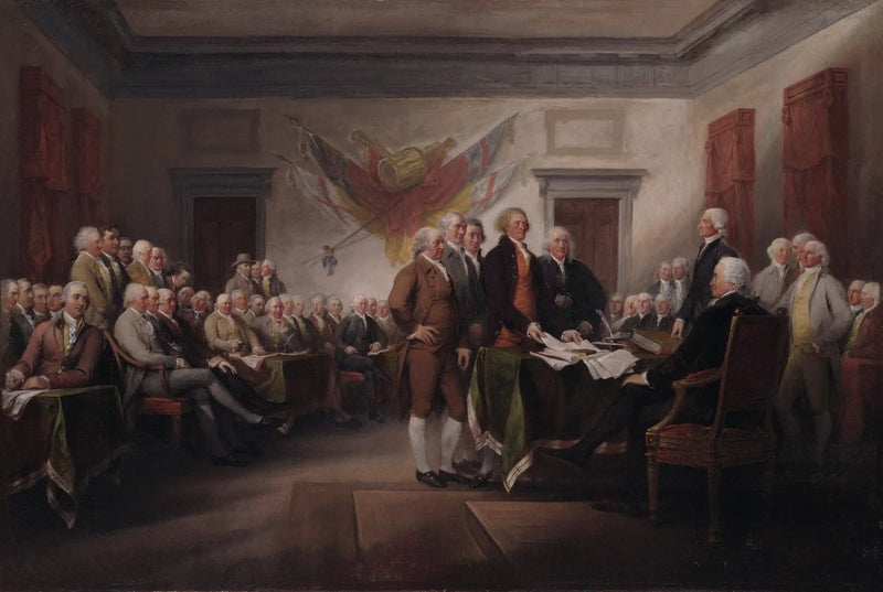 Bağımsızlık Bildirgesi, 4 Temmuz 1776 - John Trumbull