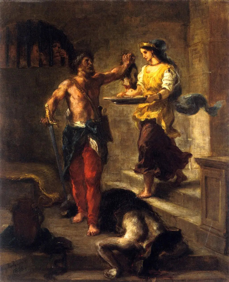 Aziz Yahya'nın Başının Kesilmesi - Eugène Delacroix