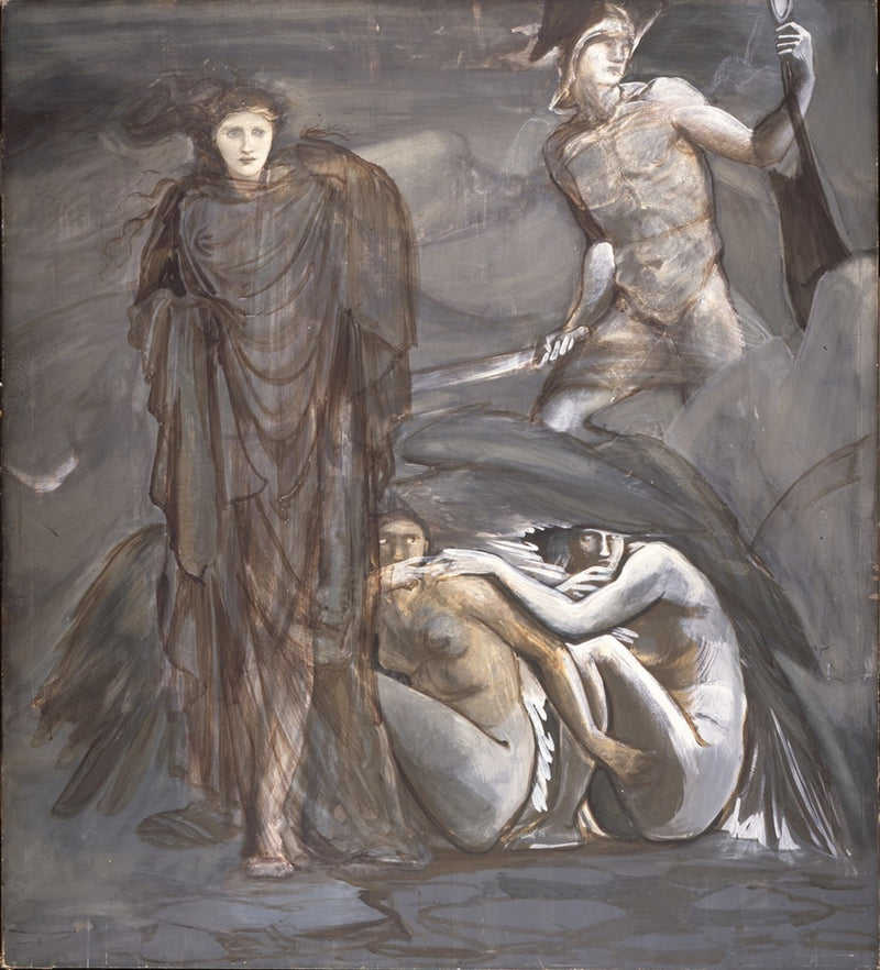 Medusa'nın Keşfi - Edward Burne-Jones