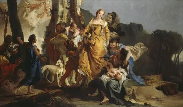 Musa'nın Keşfi - Giovanni Battista Tiepolo