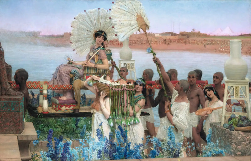 Moise'nin Keşfi - Lawrence Alma-Tadema