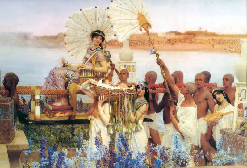Moise'nin Keşfi - Lawrence Alma-Tadema