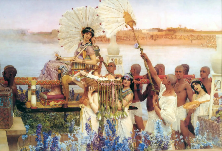 Moise'nin Keşfi - Lawrence Alma-Tadema