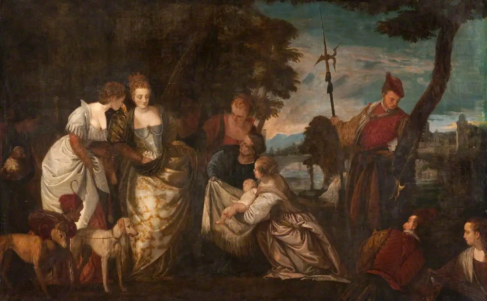 La découverte de Moïse - Paul Véronèse - Alpha Reproduction