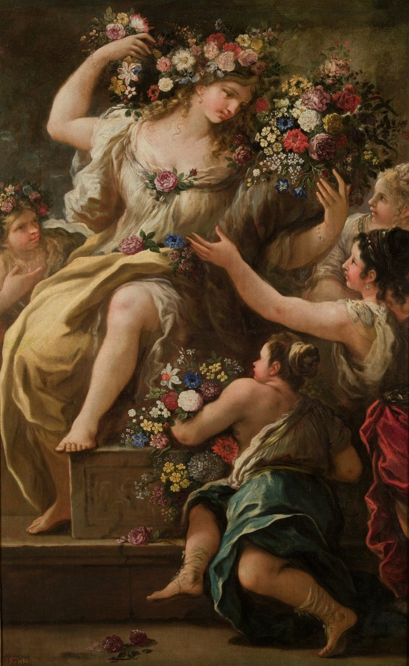 Tanrıça Flora - Luca Giordano