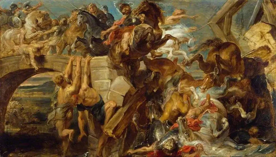 Maxence'in Yenilgisi ve Ölümü - Peter Paul Rubens