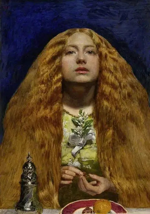 Damatlı Kız - John Everett Millais